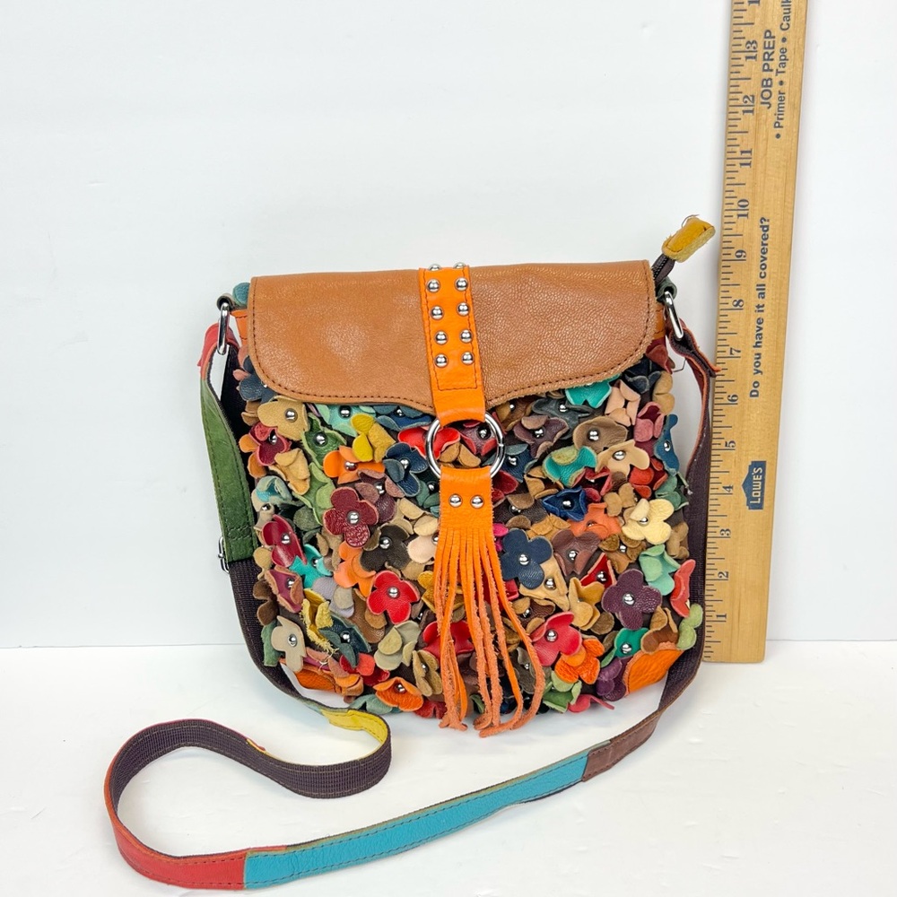 Ameri Floral Multicolor Crossbody Bag - image 4